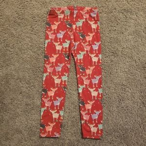4t Cat & Jack Reindeer Leggings